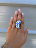 Blue Vine ring