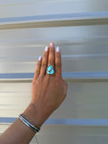 Ocean Eyes oura ring cover