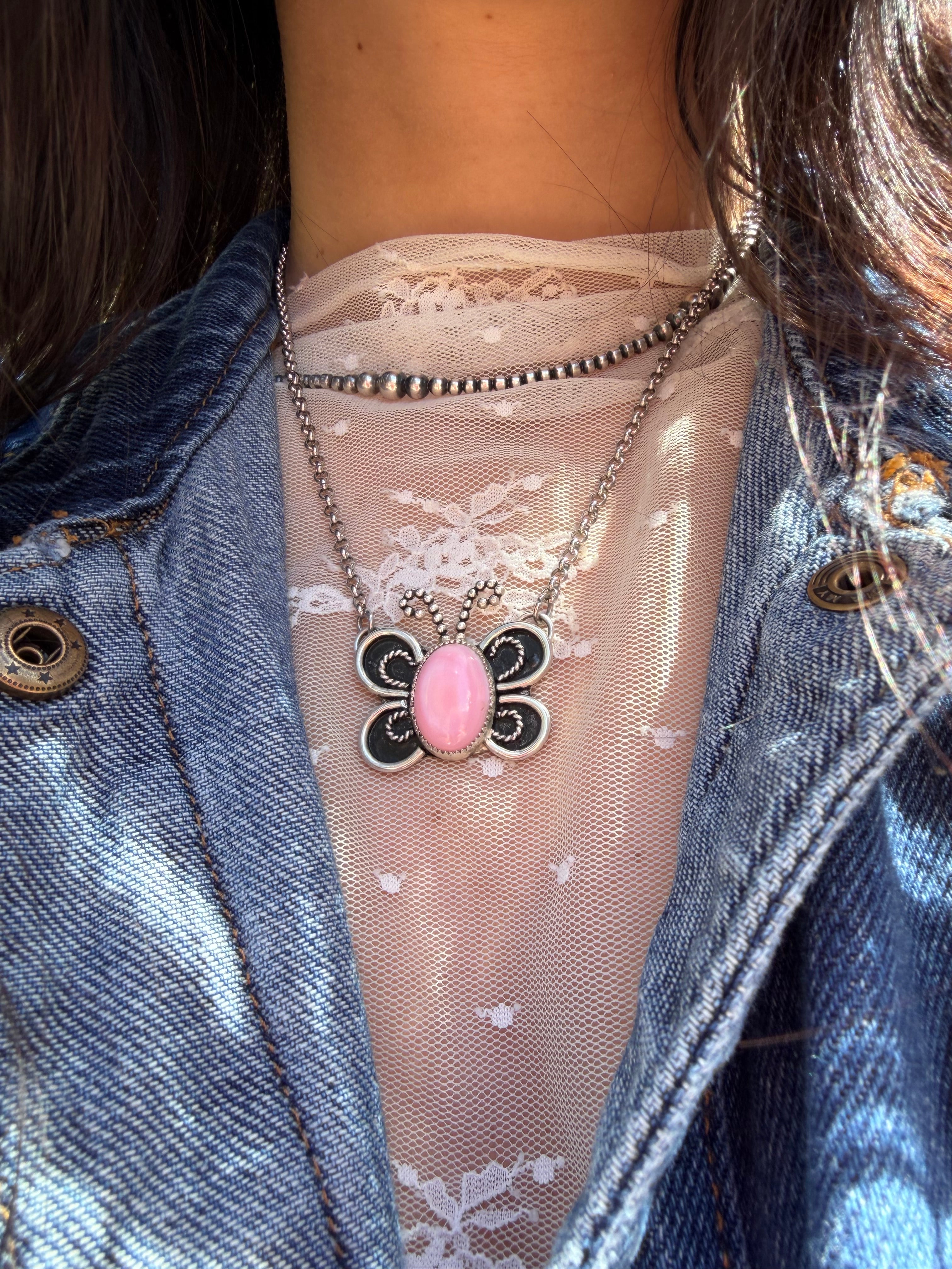 .Butterfly Babe necklace