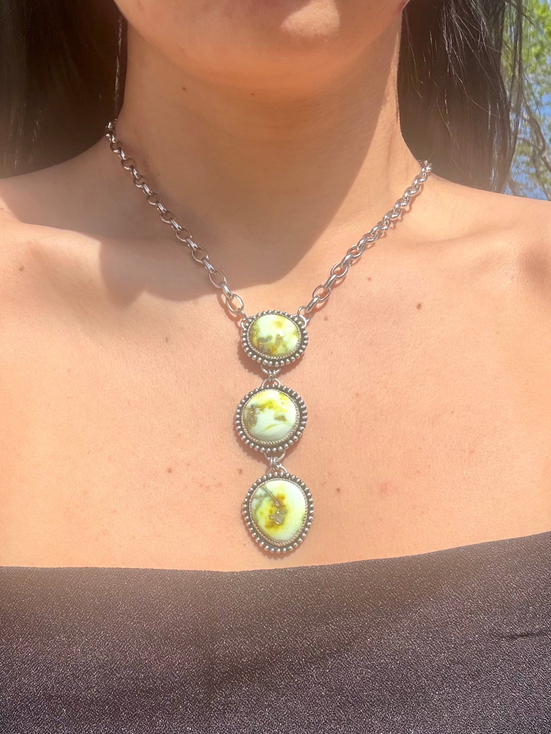 .Bloom Cascade Necklace