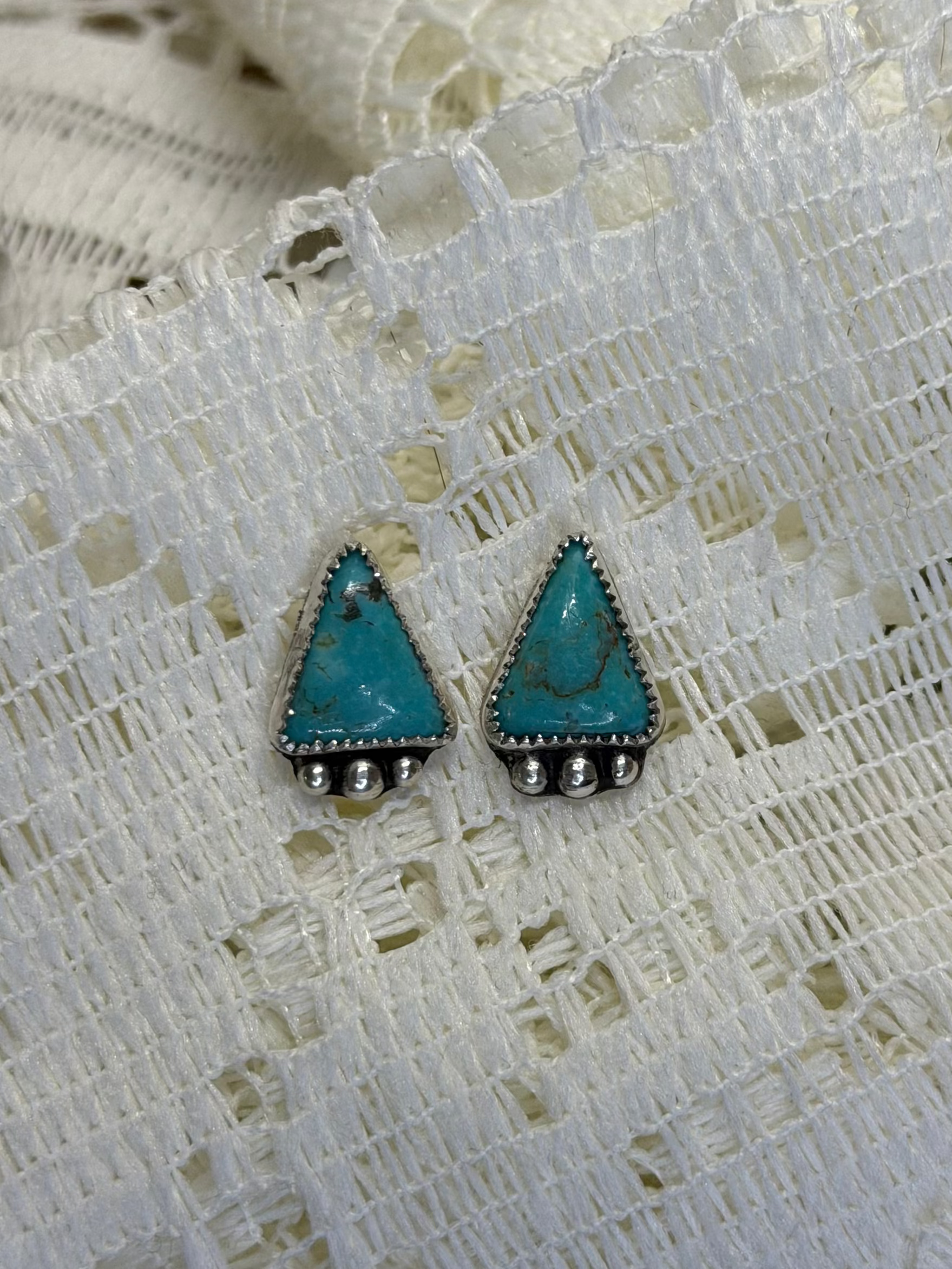 turquoise studs