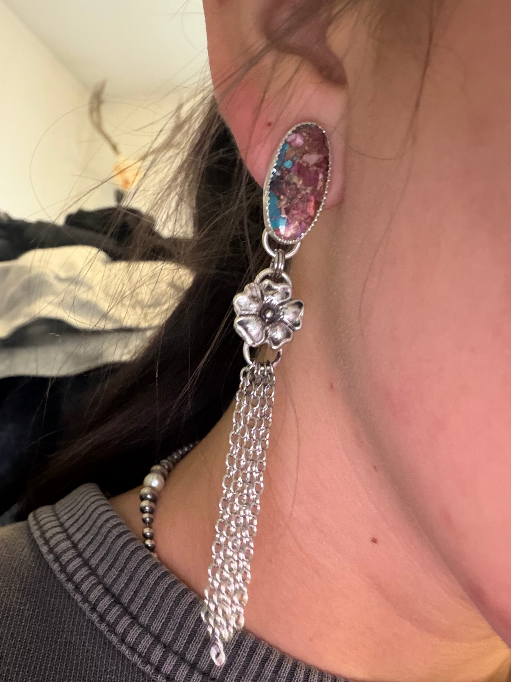 Wildflower Fringe Earrings