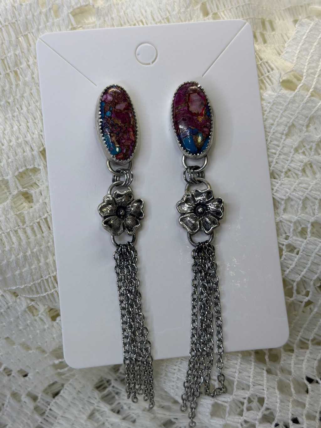 Wildflower Fringe Earrings