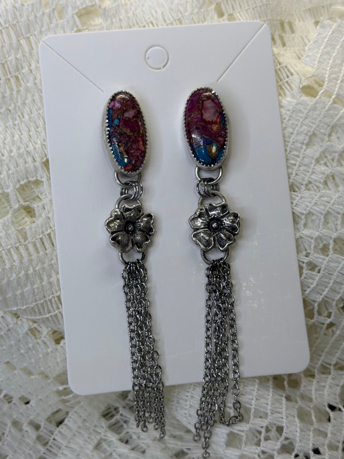 Wildflower Fringe Earrings